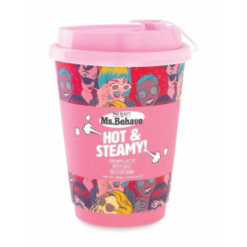 Άλατα μπάνιου Mad Beauty Ms Behave hot & steamy 300g