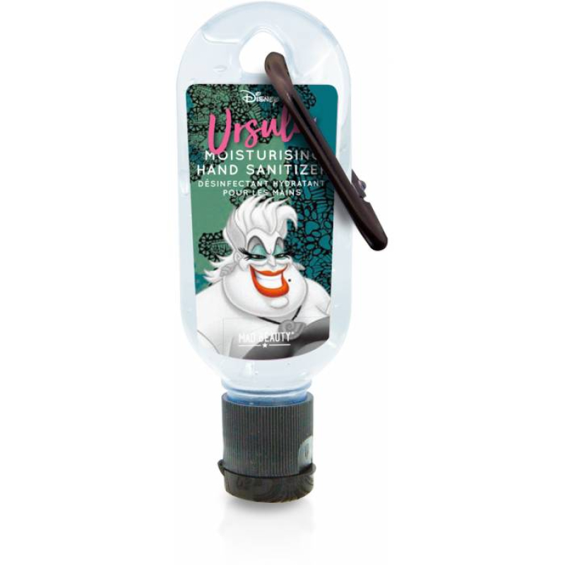 Απολυμαντικό gel χεριών Mad Beauty Disney Ursula 30ml Deep Aqua