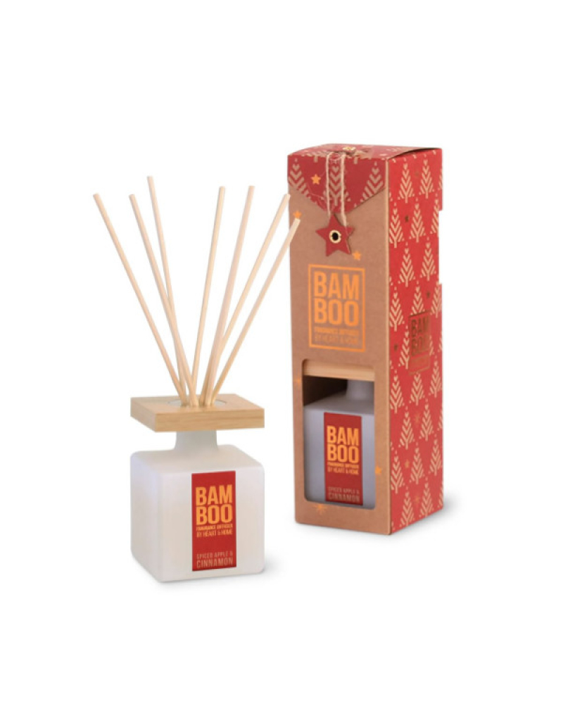 Αρωματικό Χώρου με Sticks Heart & Home Πικάντικο μήλο 80ml