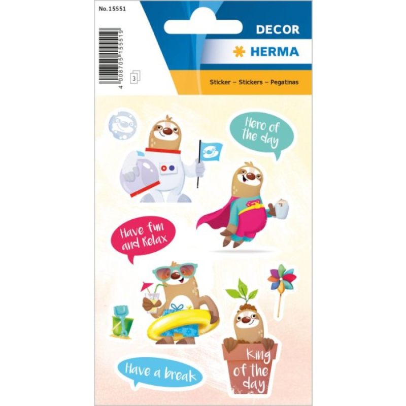 Αυτοκόλλητα Herma Decor Sloth