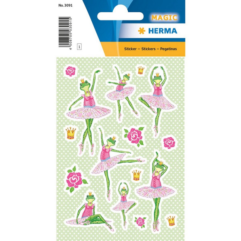 Αυτοκόλλητα Herma Magic Frog Ballerina