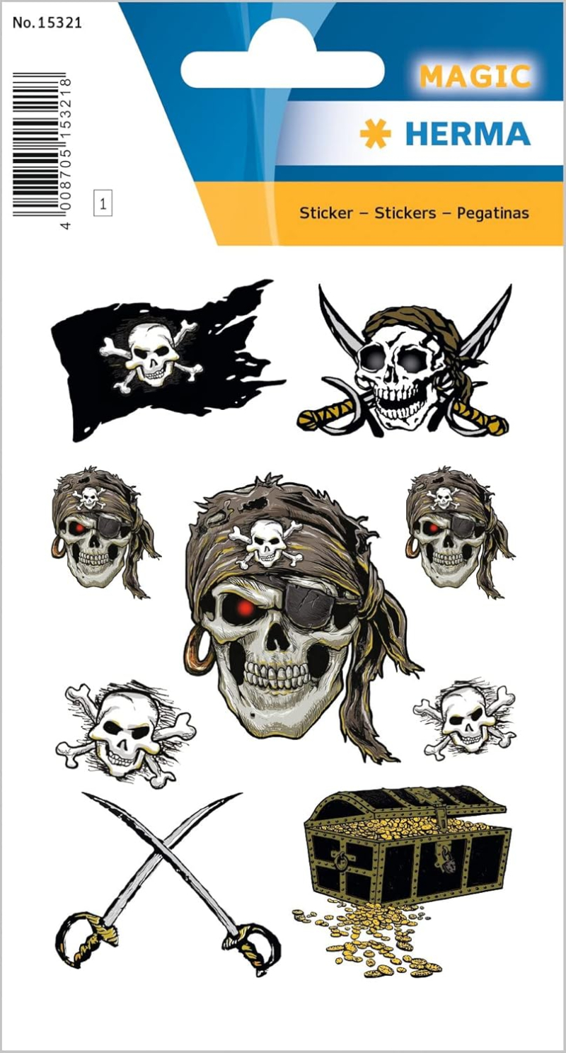 Αυτοκόλλητα Herma Magic Pirate