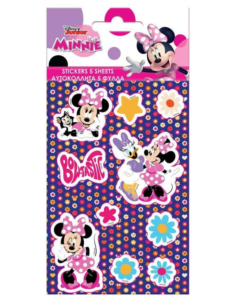 Αυτοκόλλητα Minnie 5 φύλλα