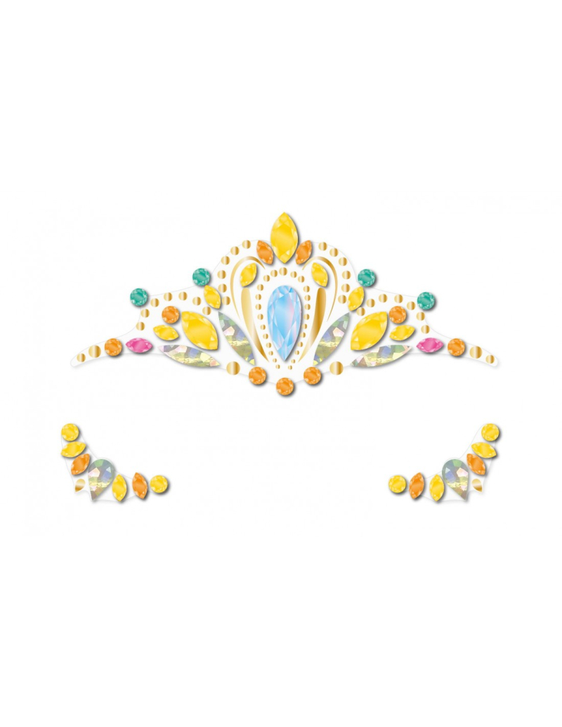 Αυτοκόλλητα προσώπου Avenir Gems-Crown