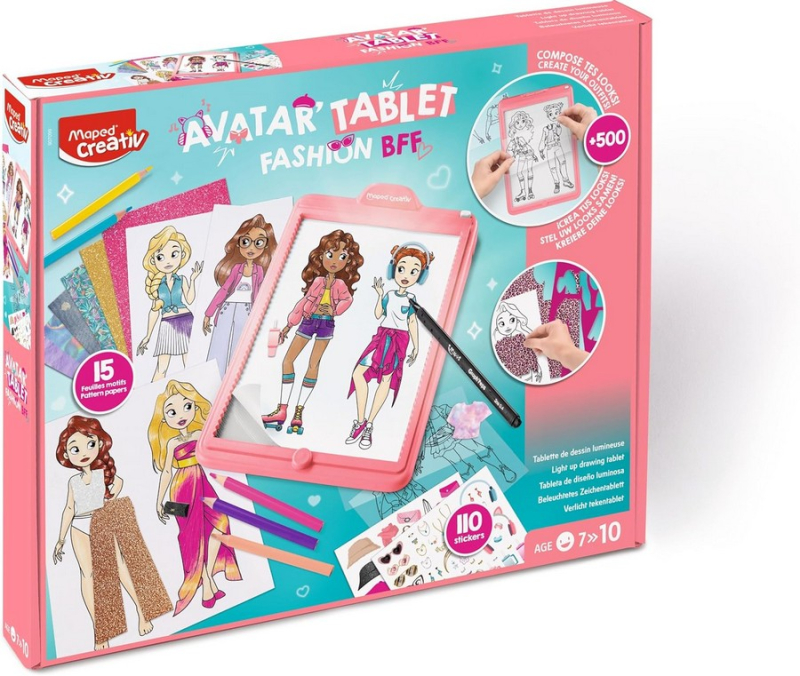 Avatar Tablet Fashion Maped Creative