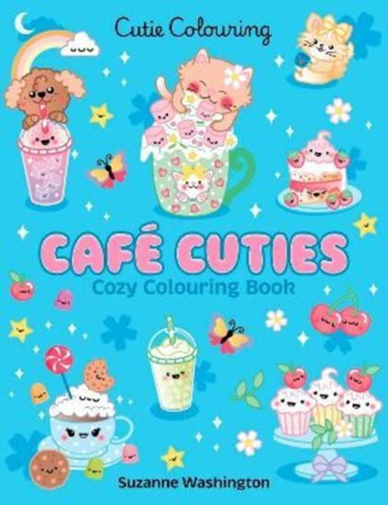 Colouring book Cafe Cuties