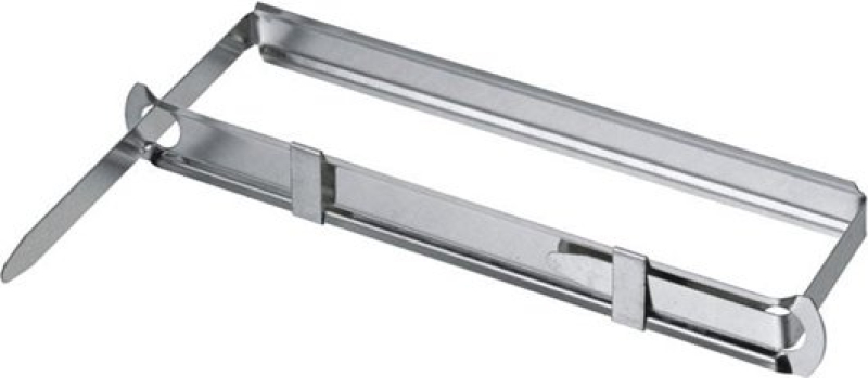 Έλασμα Μεταλλικό Metron 80mm Γκρι 50τεμ