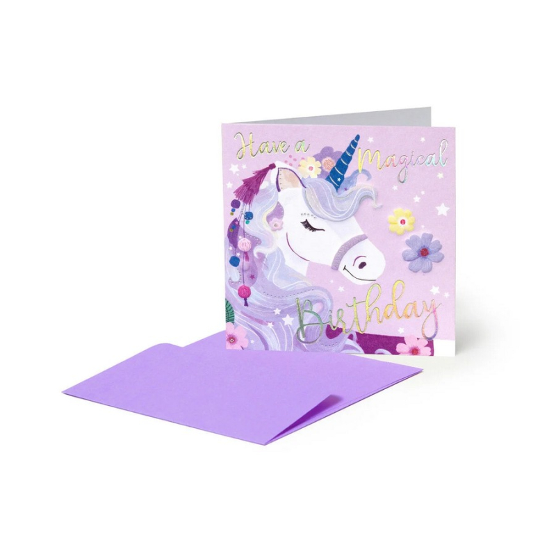 Ευχετήρια Κάρτα γενεθλίων Legami Unicorn