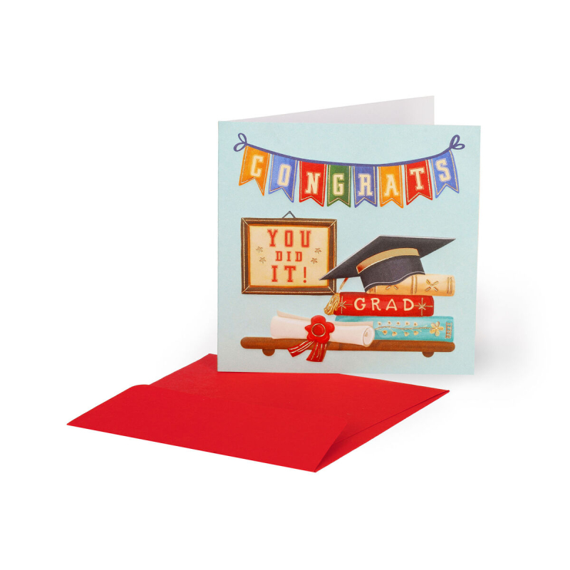 Ευχετήρια Κάρτα Legami μικρή Congrats Grad Wall