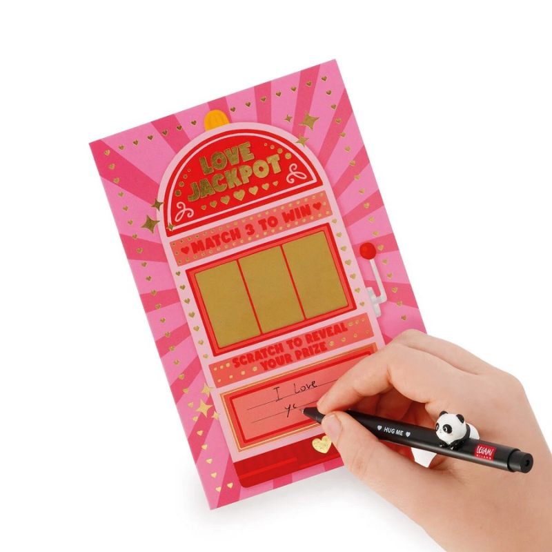 Ευχετήρια Κάρτα Legami Scratch reveal Love Jackpot   L