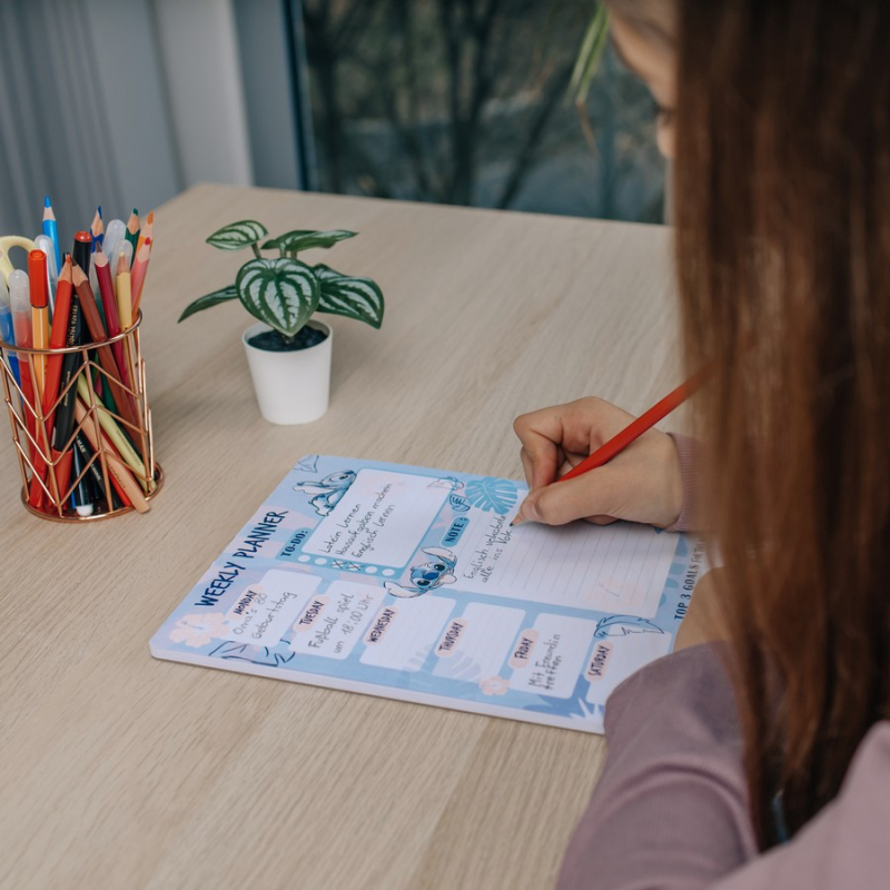 Εβδομαδιαίο Planner Lilo & Stitch