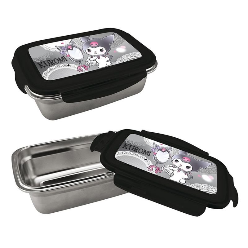 Φαγητοδοχείο Kuromi 2 χρήσεων 880ml