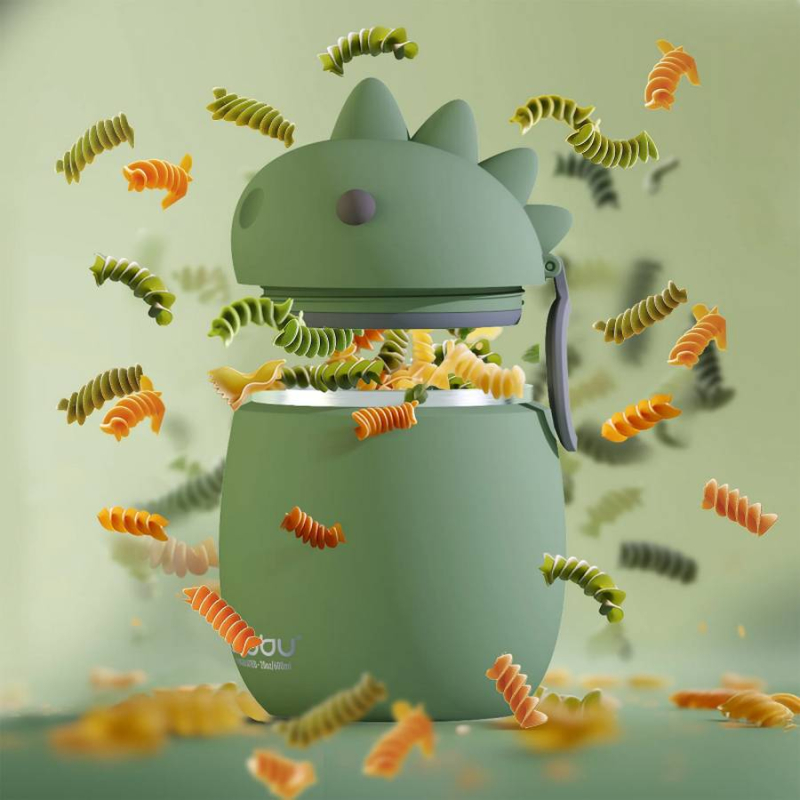 Φαγητοδοχείο θερμός Asobu Bestie Dino 600ml