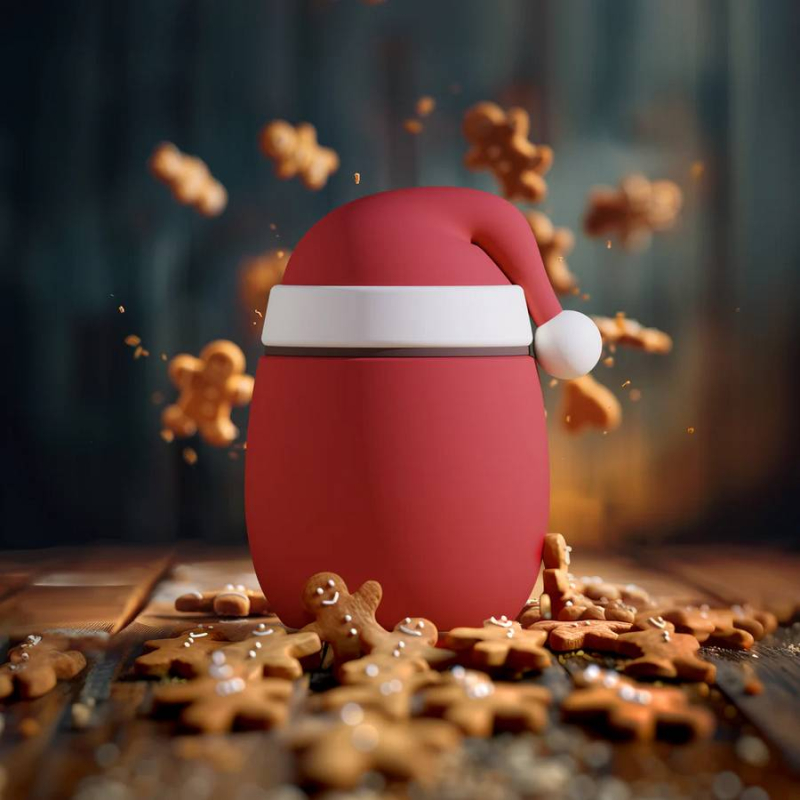 Φαγητοδοχείο θερμός Asobu Bestie Santa 600ml