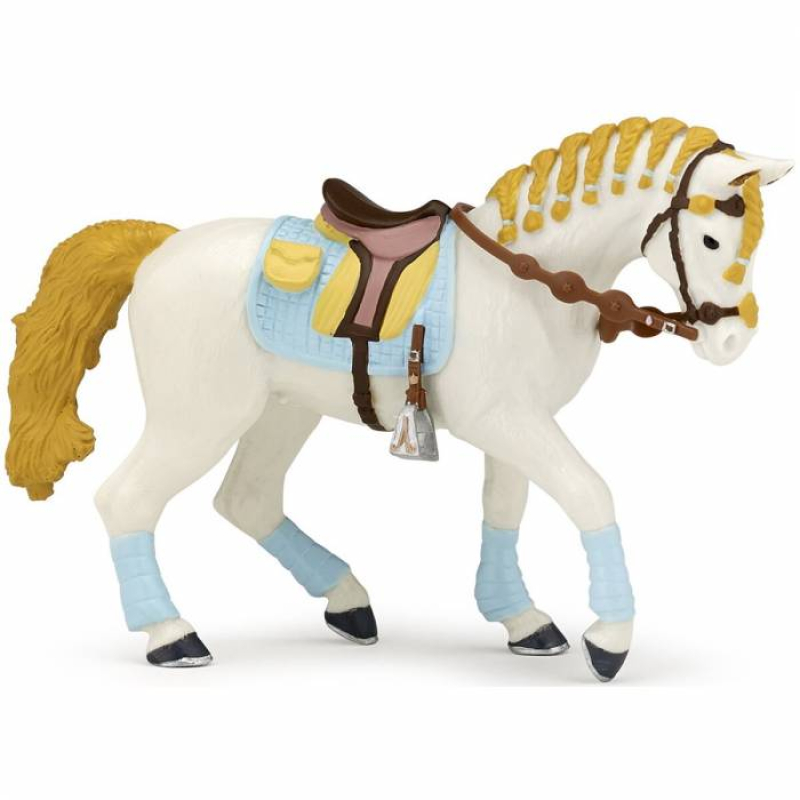 Φιγούρα Papo Trendy riding women's horse blue