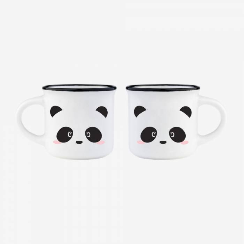 Φλιτζανάκια για espresso Legami Panda 2x50ml