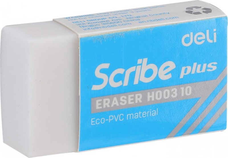 Γόμα Deli Scribe plus 40x22x12mm