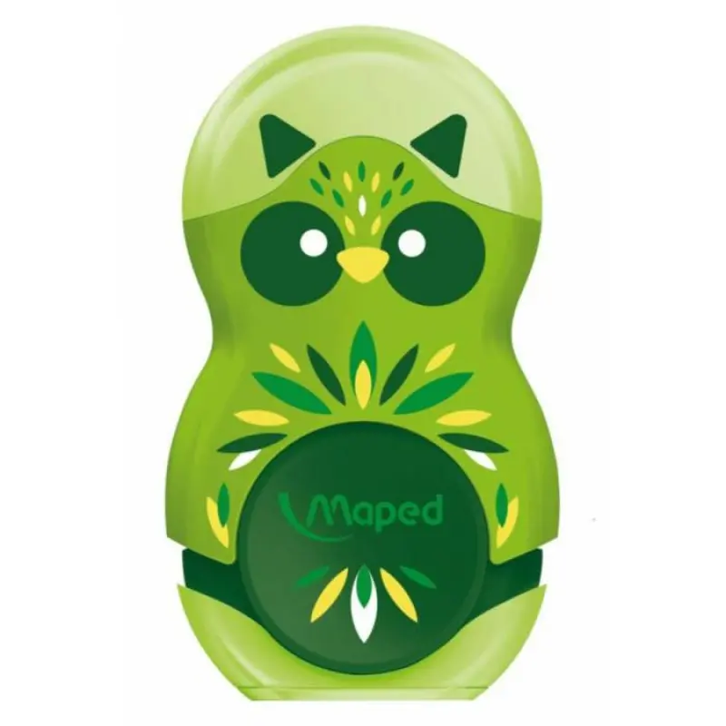 Γόμα ξύστρα διπλή Maped Loopy Mini Cute (Διάφορα Χρώματα)