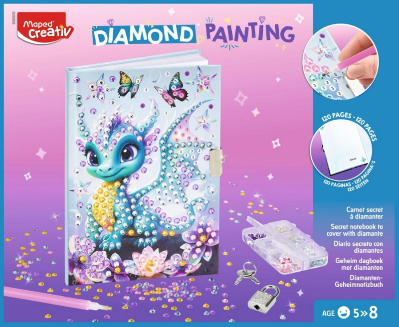 Ημερολόγιο Μaped Maped Diamont Painting
