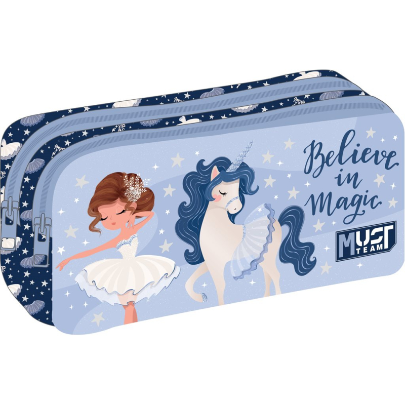 Κασετίνα Must διπλή Believe in magic