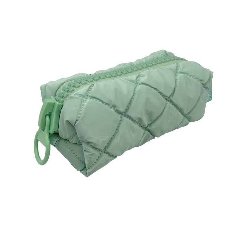 Κασετίνα Must βαρελάκι Light green