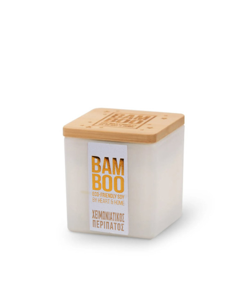 Κερί Bamboo Heart & Home Χειμωνιάτικος περίπατος 80gr