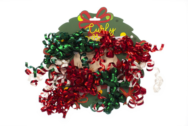 Κορδέλες συσκευασίας δώρου Tri-Coastal Curly Santa