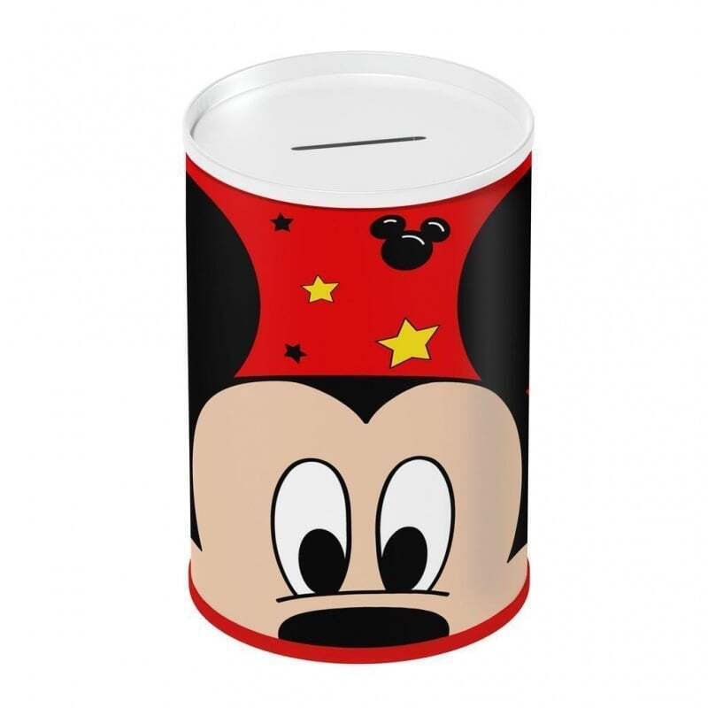 Κουμπαράς μεταλλικός Mickey 10x15cm