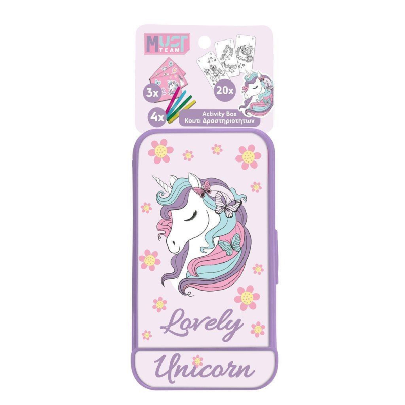 Κουτί δραστηριοτήτων Must Unicorn 27τεμ.