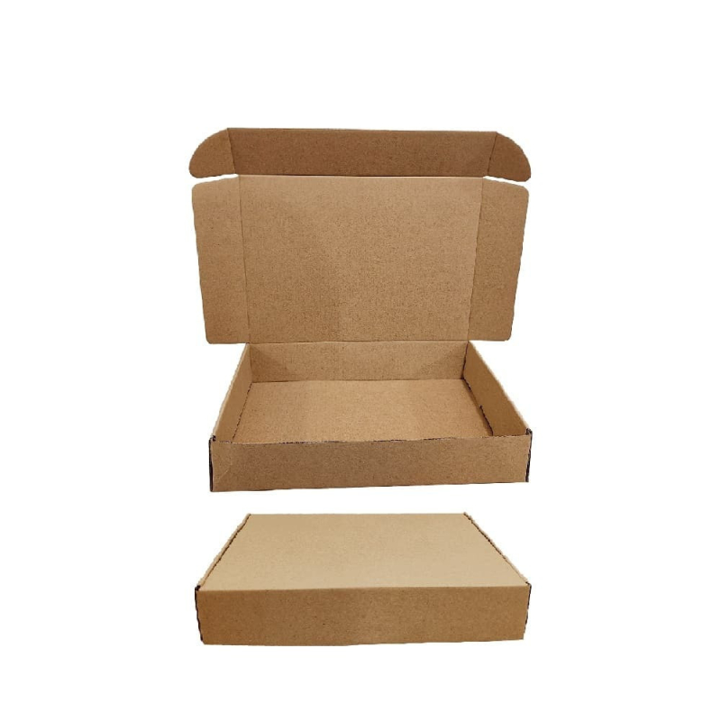 Κουτιά συσκευασίας χάρτινα 32x23x6cm κραφτ 100 τεμ.