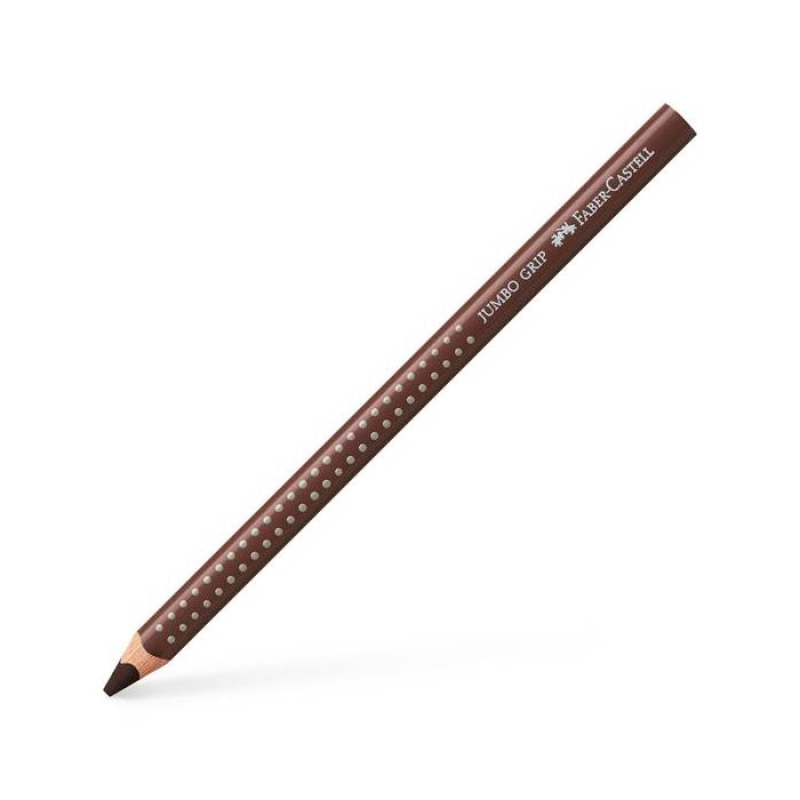 Ξυλομπογιά Faber Castell Jumbo Grip Καφέ