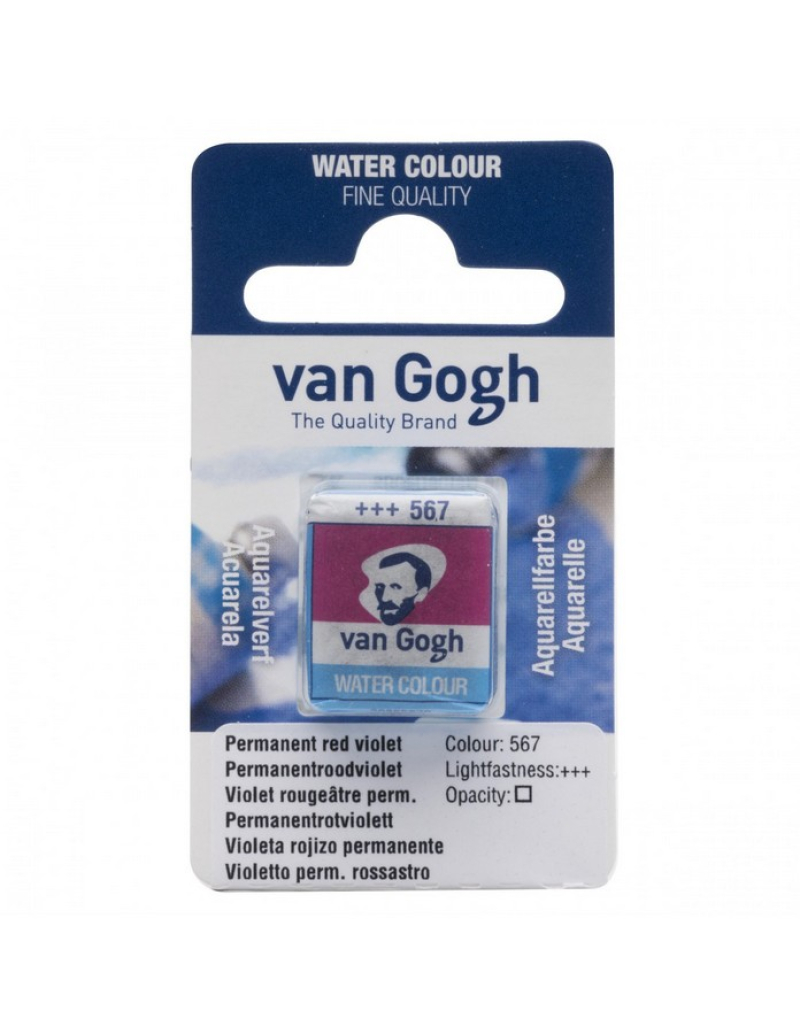 Κύβος ακουαρέλας Van Gogh Permanent Red Violet 567