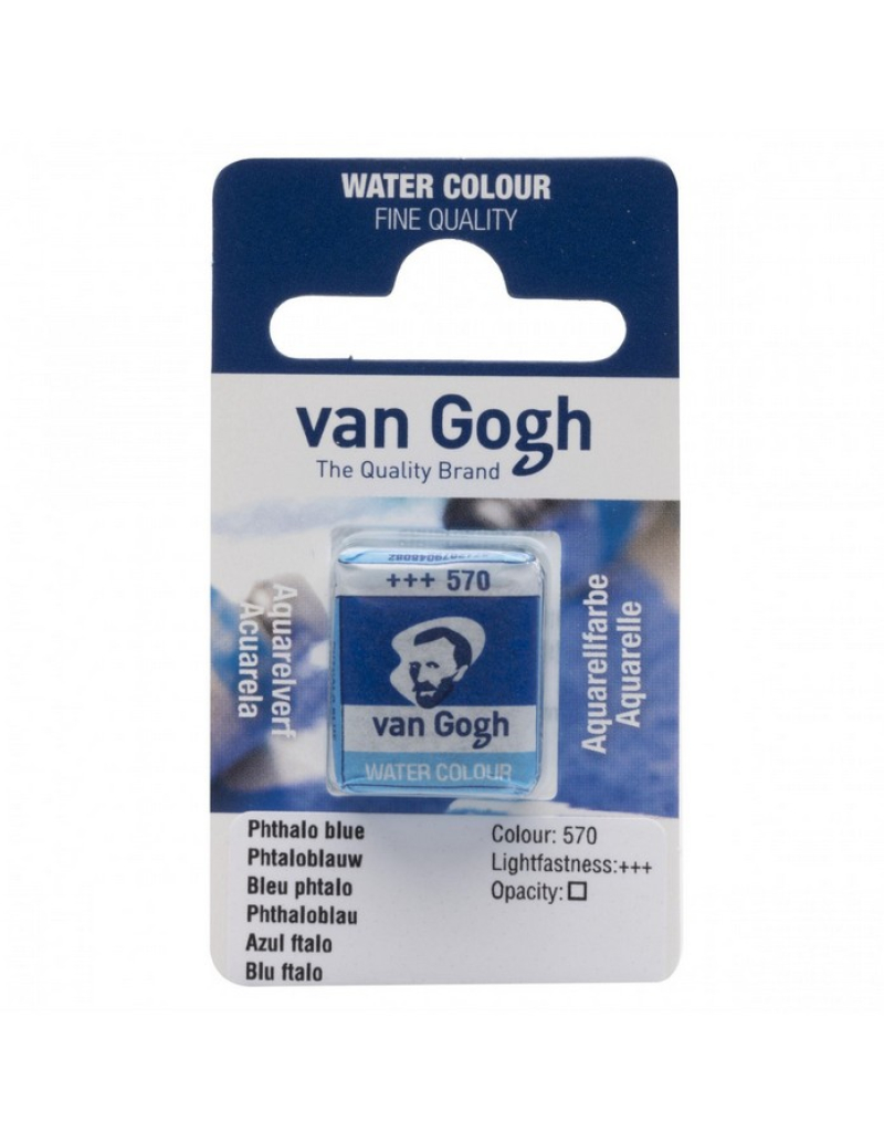 Κύβος ακουαρέλας Van Gogh Phthalo Blue 570