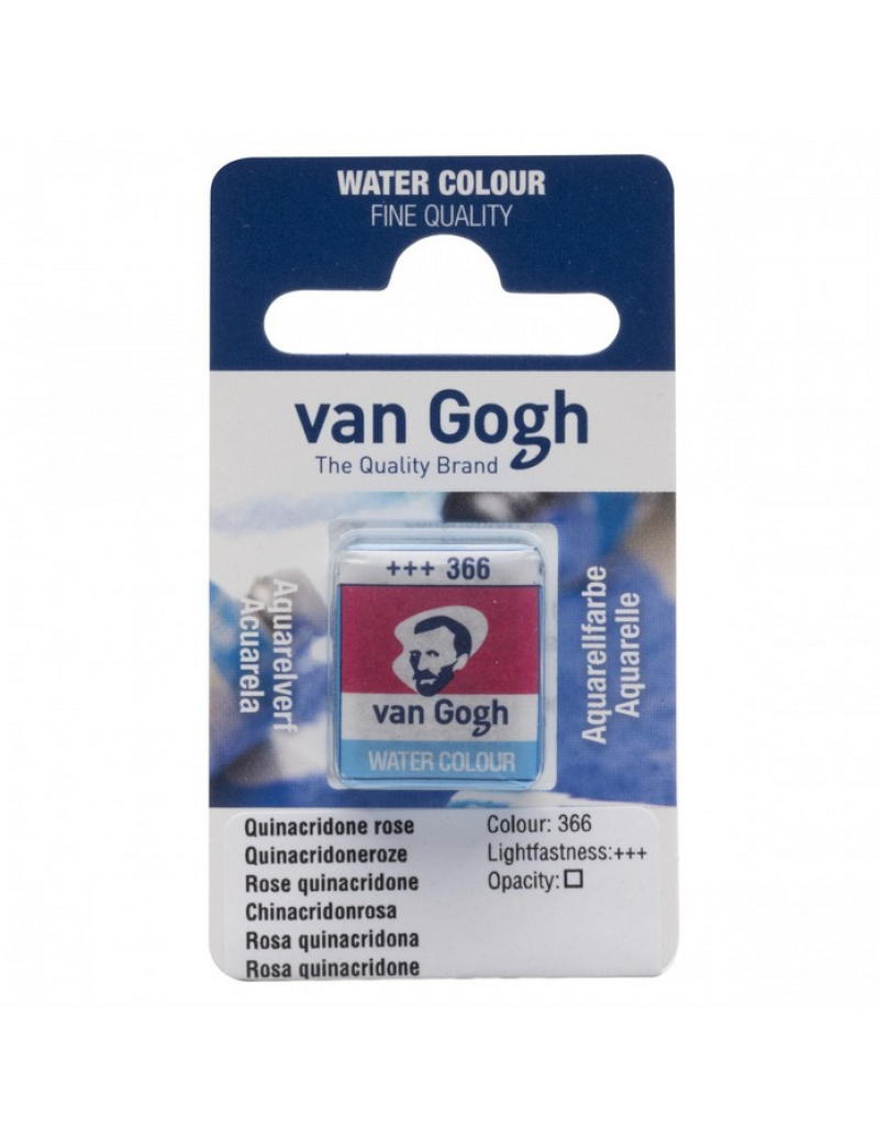 Κύβος ακουαρέλας Van Gogh Quinacridone Rose 366