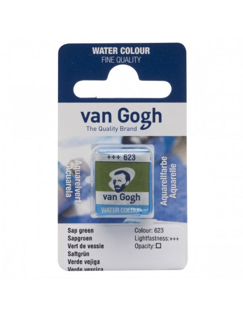 Κύβος ακουαρέλας Van Gogh Sap Green 623