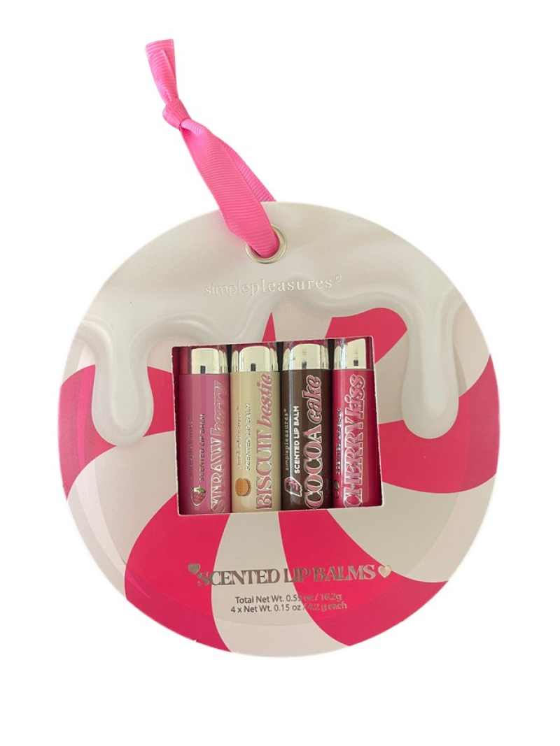 Lip Balm Tri-Coastal Swirl 4 τεμ