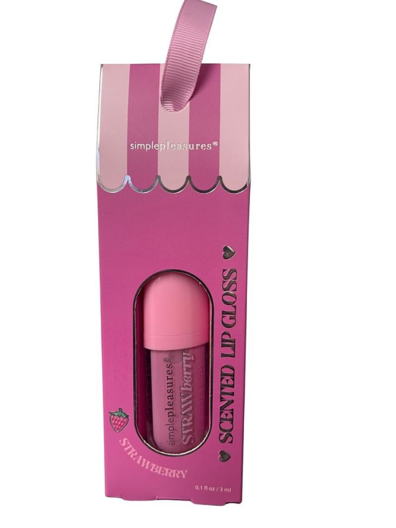Lip Gloss Tri-Coastal Candy Swirl Strawberry 10ml