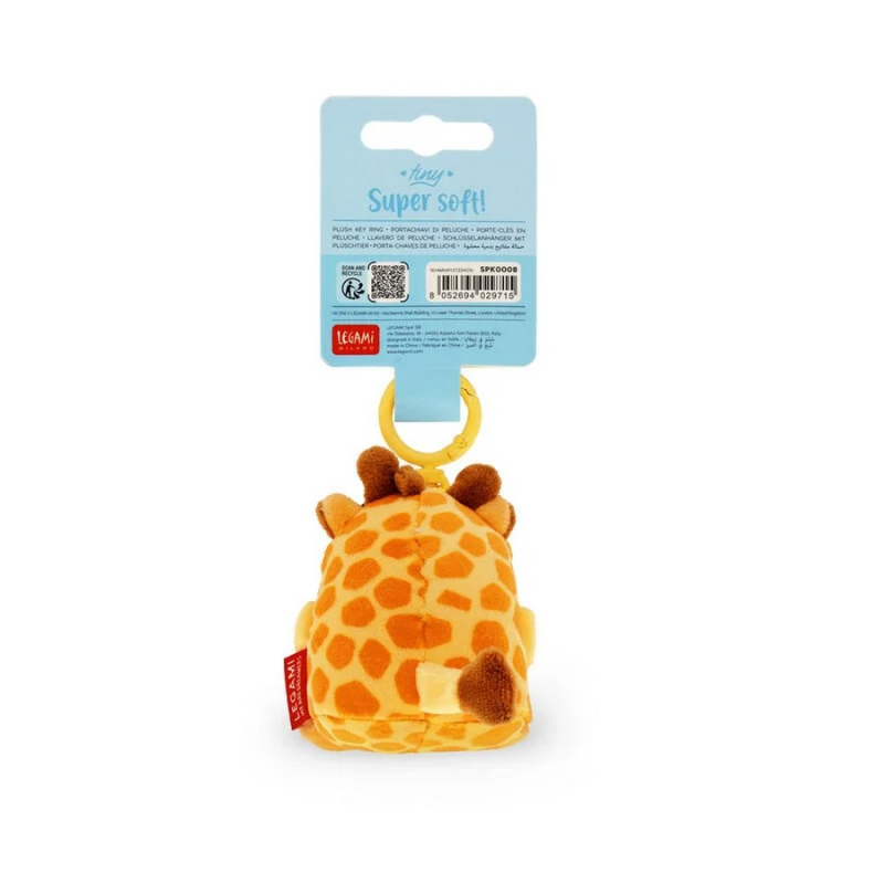Λούτρινο Μπρελόκ Legami Super Soft Tiny Giraffe