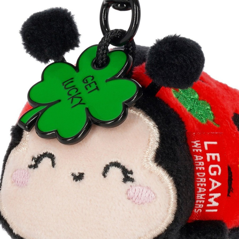 Λούτρινο Μπρελόκ Legami Super Soft Tiny Ladybug