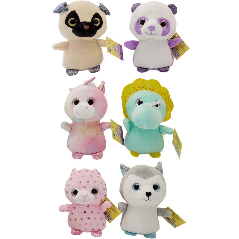 Λούτρινο ζωάκι Luna Pet Friends 6 σχέδια