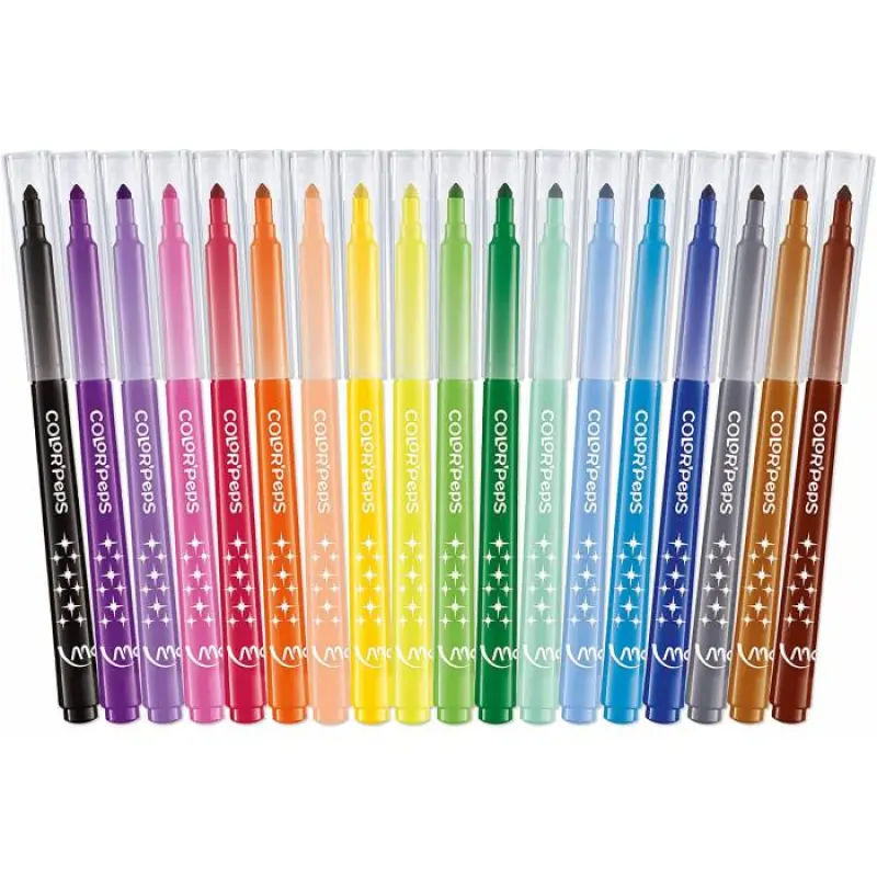Μαρκαδόροι Maped Color Peps Long Life 18 τεμ. 845021