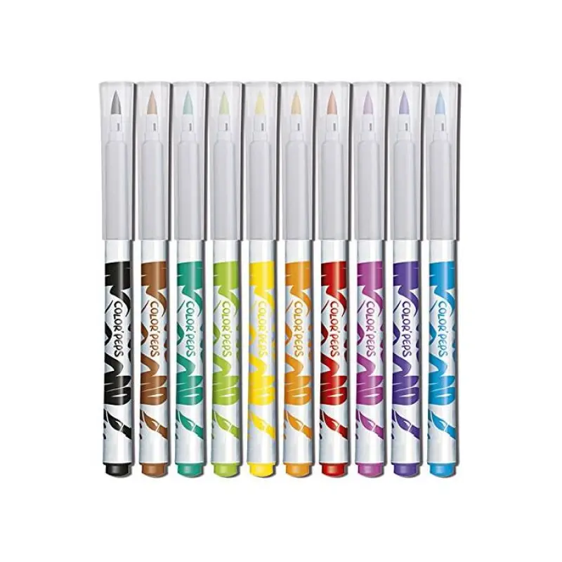 Μαρκαδόροι πινέλου Maped Color Peps Brush 10 τεμ 2.8mm 848010