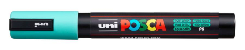 Μαρκαδόρος Posca PC-5M Aqua Green