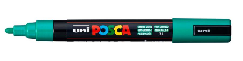 Μαρκαδόρος Posca PC-5M Emerald Green
