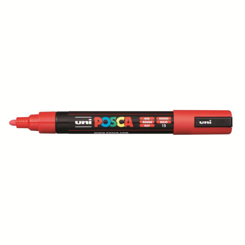 Μαρκαδόρος Posca PC-5M Red
