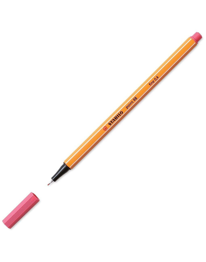 Μαρκαδόρος Stabilo Point 88/49 Strawberry Red