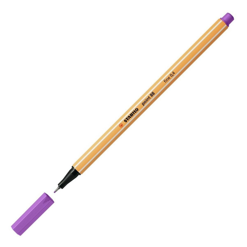 Μαρκαδόρος Stabilo Point 88/60 Plum