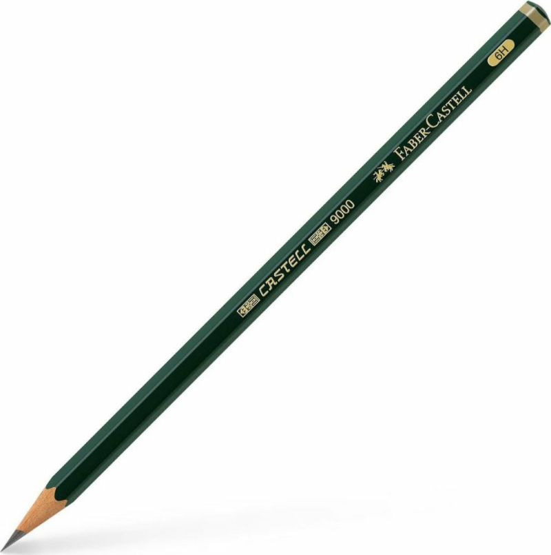 Μολύβι Σχεδίου Faber Castell 9000 6H