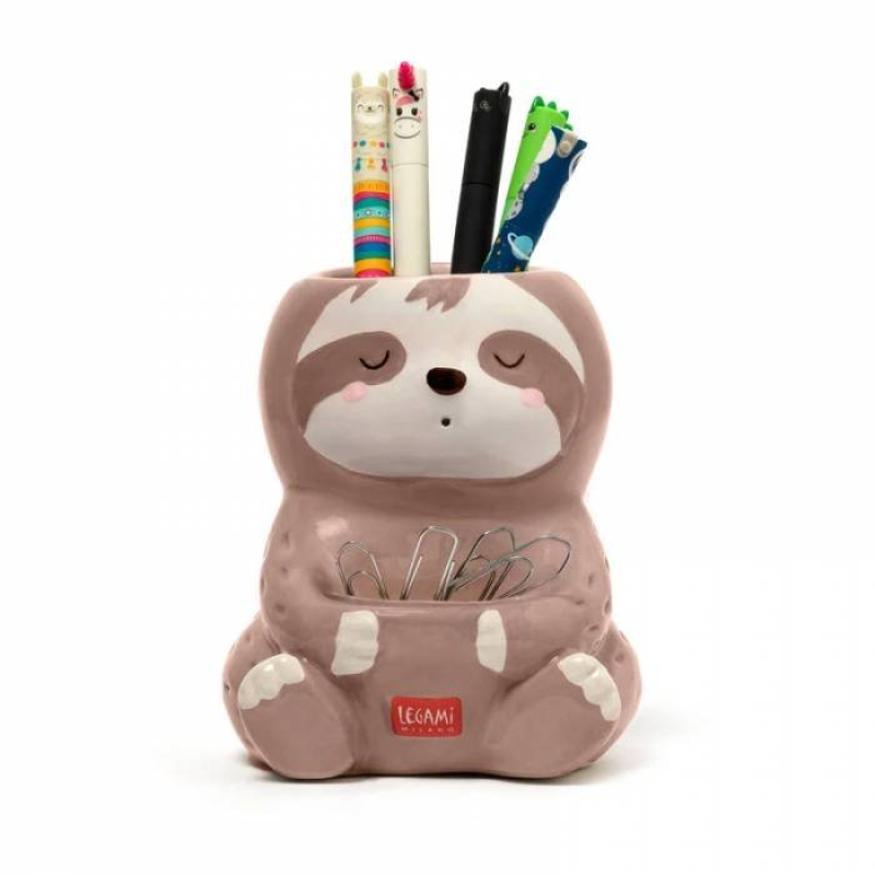 Μολυβοθήκη Legami κεραμική Desk Friends Sloth