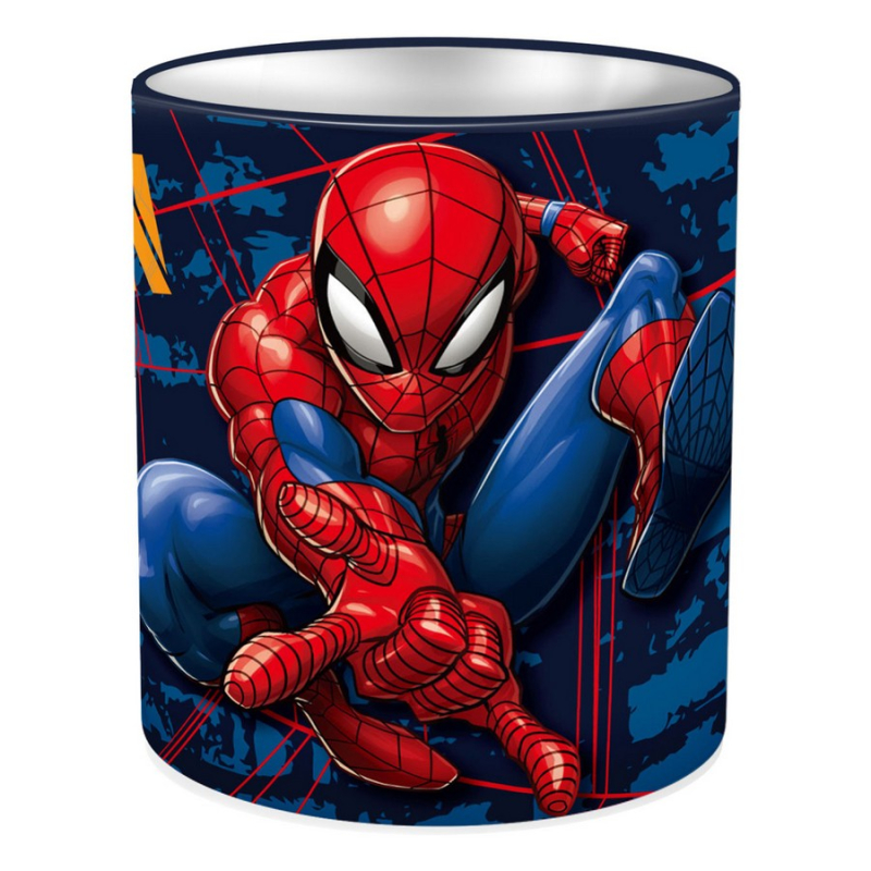 Μολυβοθήκη μεταλλική Spiderman 10x11cm